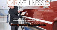 Desktop Screenshot of car-wellness.de